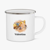 Mug émaillé Chantier