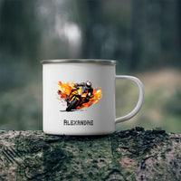 Mug céramique moto