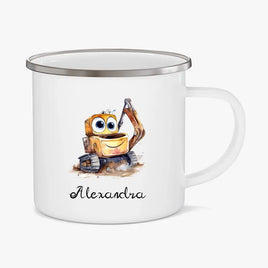 Mug émaillé Vehicules