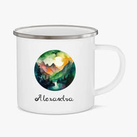 Mug émaillé Montagne