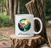 Mug émaillé Montagne