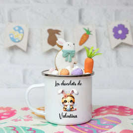 Mug émaillé Pâques