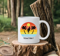 Mug céramique Plage