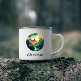 Mug émaillé Montagne