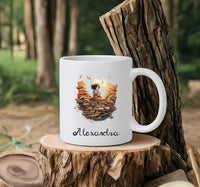 Mug émaillé Livres