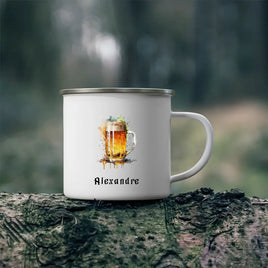 Mug émaillé Bière