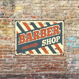 Plaque métal Barber